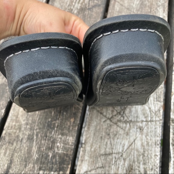 5/$20 Alegria thong cream/metallic platform sandals sz 7 - Picture 9 of 15